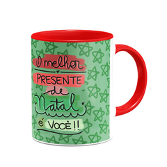 Caneca O Melhor Presente de Natal é Você Com Foto - Mai Personalizados