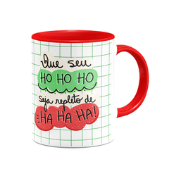 Caneca Papai Noel Verão - Mai Personalizados