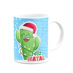 Caneca Que Seu HoHoHo Seja Repleto de HaHaHa Cacto - loja online