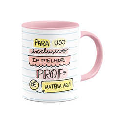 Imagem do Caneca Para Uso Exclusivo da Melhor Professora de... Com foto