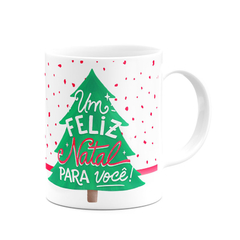 Caneca Um Feliz Natal Para Você - loja online