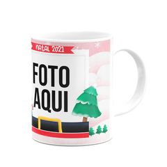 Caneca Lembrança do Natal Com Foto - loja online