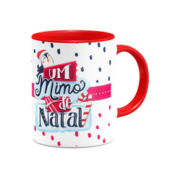 Caneca Um Mimo de Natal com Foto - Mai Personalizados