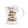 Caneca Feliz dia dos Avós com Nome e Foto - Vov?