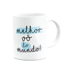 Caneca Melhor V? do Mundo com Foto e Nome