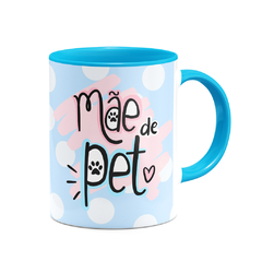 Caneca Mãe de Pet com Foto - Colors