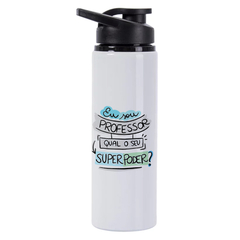 Garrafa Squeeze Superpoder Professor Personalizada Nome - comprar online