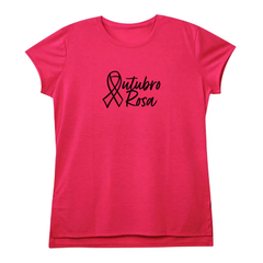 T-Shirt Outubro Rosa Pink Neon - comprar online