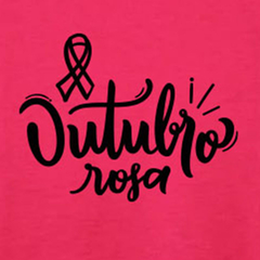 T-Shirt Outubro Rosa Pink Neon na internet