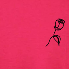 T-Shirt Rosa Flor Pink Neon na internet