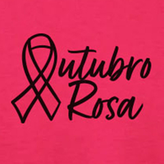 T-Shirt Outubro Rosa Pink Neon na internet