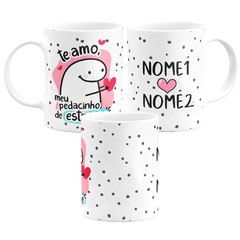 Caneca Flork Te Amo Meu Pedacinho de Estresse Personalizada - comprar online