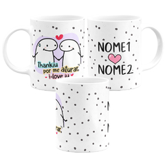 Caneca Flork Thankiu Por Me Aturar I Love Iu Personalizada - comprar online