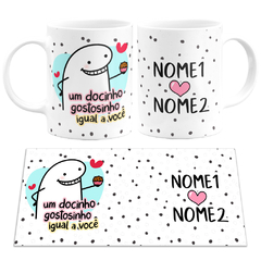 Caneca Flork Um Docinho Gostoso Igual Você Personalizada