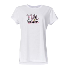 T-Shirt Branca Mãe de Menino(s)/Menina(s) - Mai Personalizados