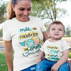 T-Shirt Tal Mãe Tal Filho Pacotinho de Amor