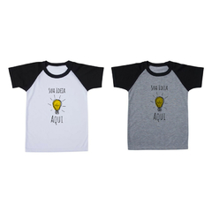 Camiseta Raglan Infantil - comprar online