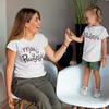 T-Shirt Tal Mãe Tal Filha Mãe da Princesa - comprar online