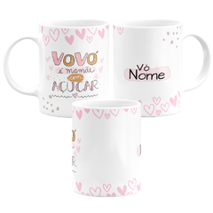 Caneca Vovó Vovô Nonna Nonna Oma Opa Personalizada com Nome na internet