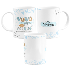 Caneca Vovó Vovô Nonna Nonna Oma Opa Personalizada com Nome - comprar online