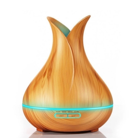 Humidificador Ultrasonico Gotita Apto Aceite Esencias Luces