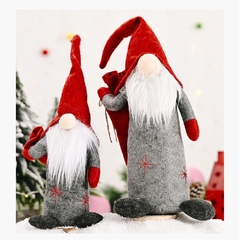 Decorações de Natal para casa Bonecas de Natal Decoração da árvore de Natal Elk Santa Boneco de neve para decoração de ano novo Navidad Chrismas Santa