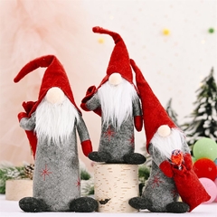 Decorações de Natal para casa Bonecas de Natal Decoração da árvore de Natal Elk Santa Boneco de neve para decoração de ano novo Navidad Chrismas Santa - loja online