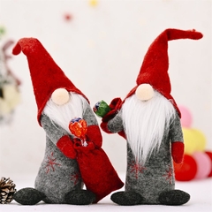 Decorações de Natal para casa Bonecas de Natal Decoração da árvore de Natal Elk Santa Boneco de neve para decoração de ano novo Navidad Chrismas Santa - comprar online