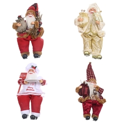 Decorações de Natal para casa Bonecas de Natal Decoração da árvore de Natal Elk Santa Boneco de neve para decoração de ano novo Navidad Chrismas Santa