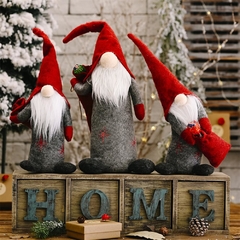 Decorações de Natal para casa Bonecas de Natal Decoração da árvore de Natal Elk Santa Boneco de neve para decoração de ano novo Navidad Chrismas Santa - comprar online