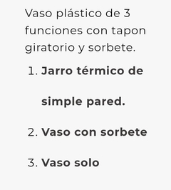 Vaso 3 en 1 - comprar online