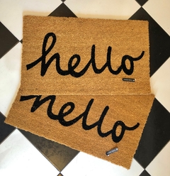 Felpudo “Hello”