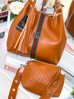 Kit Gucci Bolsa Grande e Pequena na internet