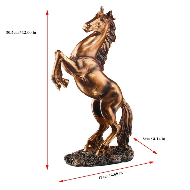 Modelo de cavalo, estatueta de cavalo vívido realista portátil