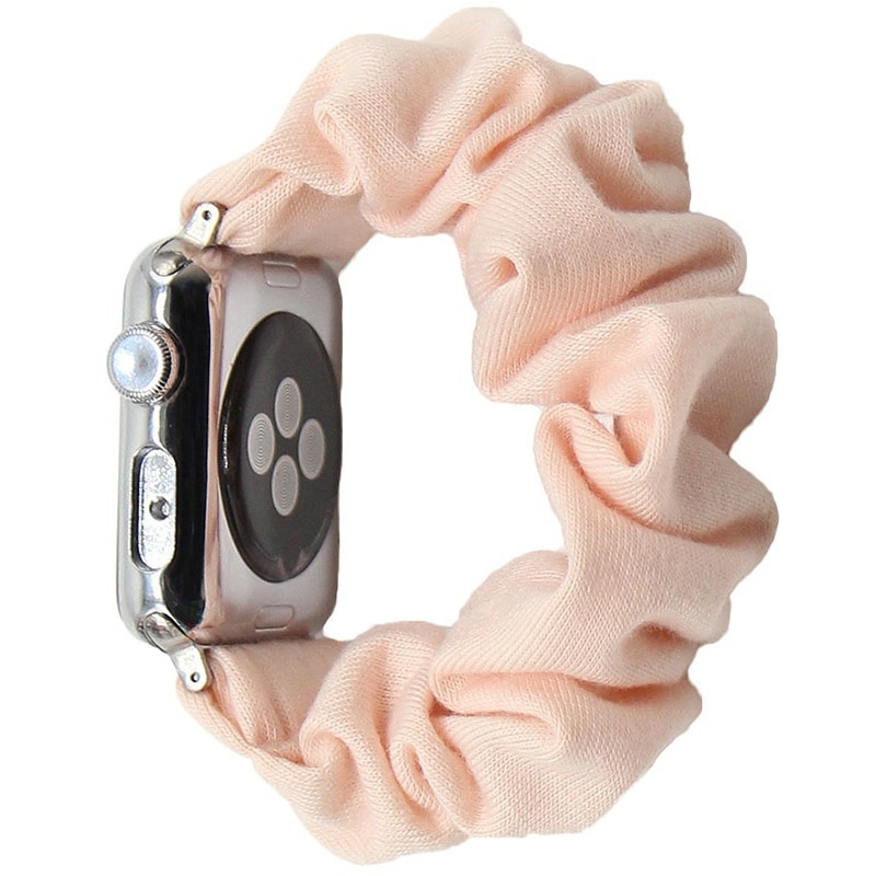 Pulseira de relógio de silicone simples elástica para Apple Watch