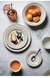 Conjunto para mesa de jantar cerâmica relevo nórdico na internet