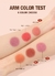 Blush Stick creme blush 6 cores mescláveis à prova d' água O.TWO.O - Casa Vick - Utensílios domésticos 