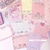 Caderno com adesivos para meninas - Hello Kitty, Cinnamoroll, My M - loja online