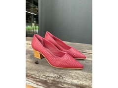 SCARPIN DE TRESSE AMEERAH VERMELHO - comprar online