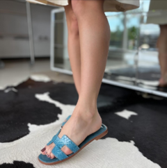 FLAT MADELINE AZUL - comprar online