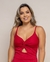 Vestido Canelado Lara Vermelho (5037) na internet