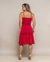 Vestido Canelado Lara Vermelho (5037) - Desagi