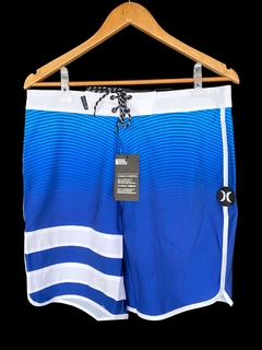 Hurley Phantom - AZUL ONDULADO C BRANCO