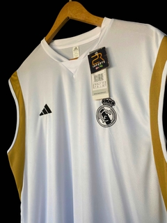 Regata Real Madrid Branco/Dourado- 23/24 - comprar online