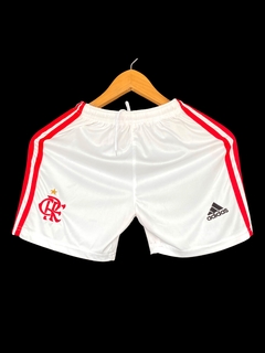 Calção Infantil Flamengo Branco