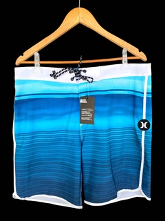 Hurley Phantom - AZUL REFLEXOS c BRANCO