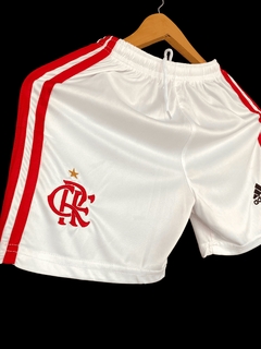 Calção Infantil Flamengo Branco na internet