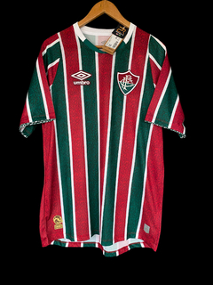 Fluminense Home Listra Verde/Vermelho- 24/25