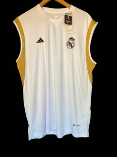 Regata Real Madrid Branco/Dourado- 23/24