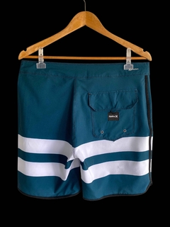 Hurley Phantom - Verde Marinho Listra Dupla - comprar online